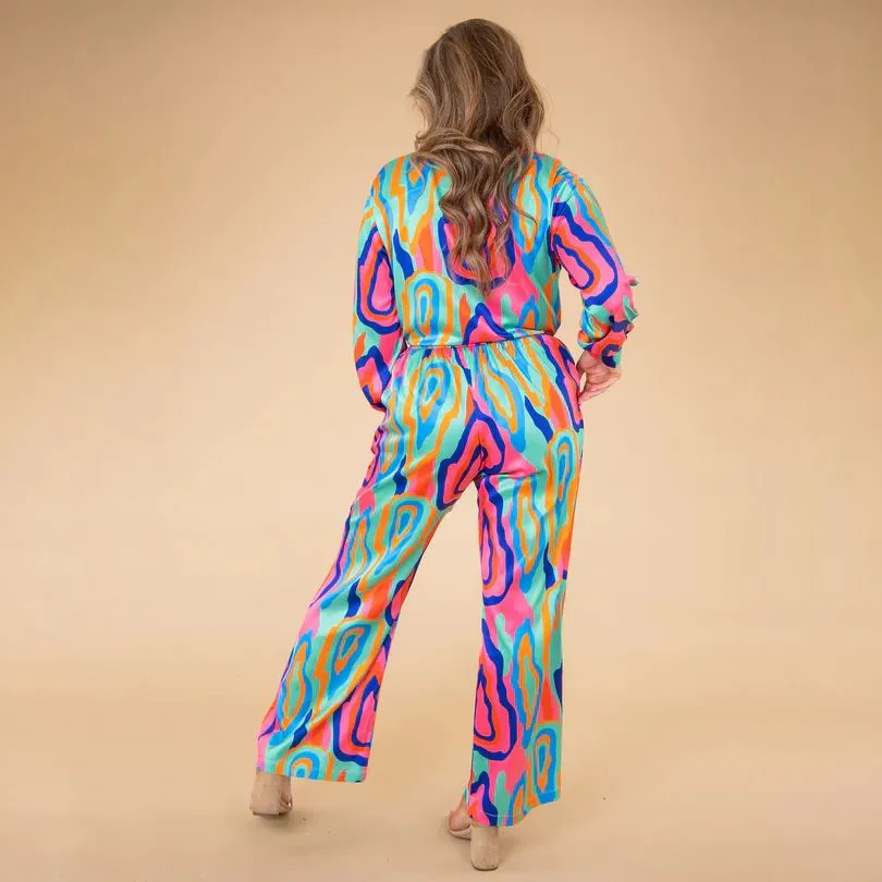 2 Piece Fashionable Printed Set