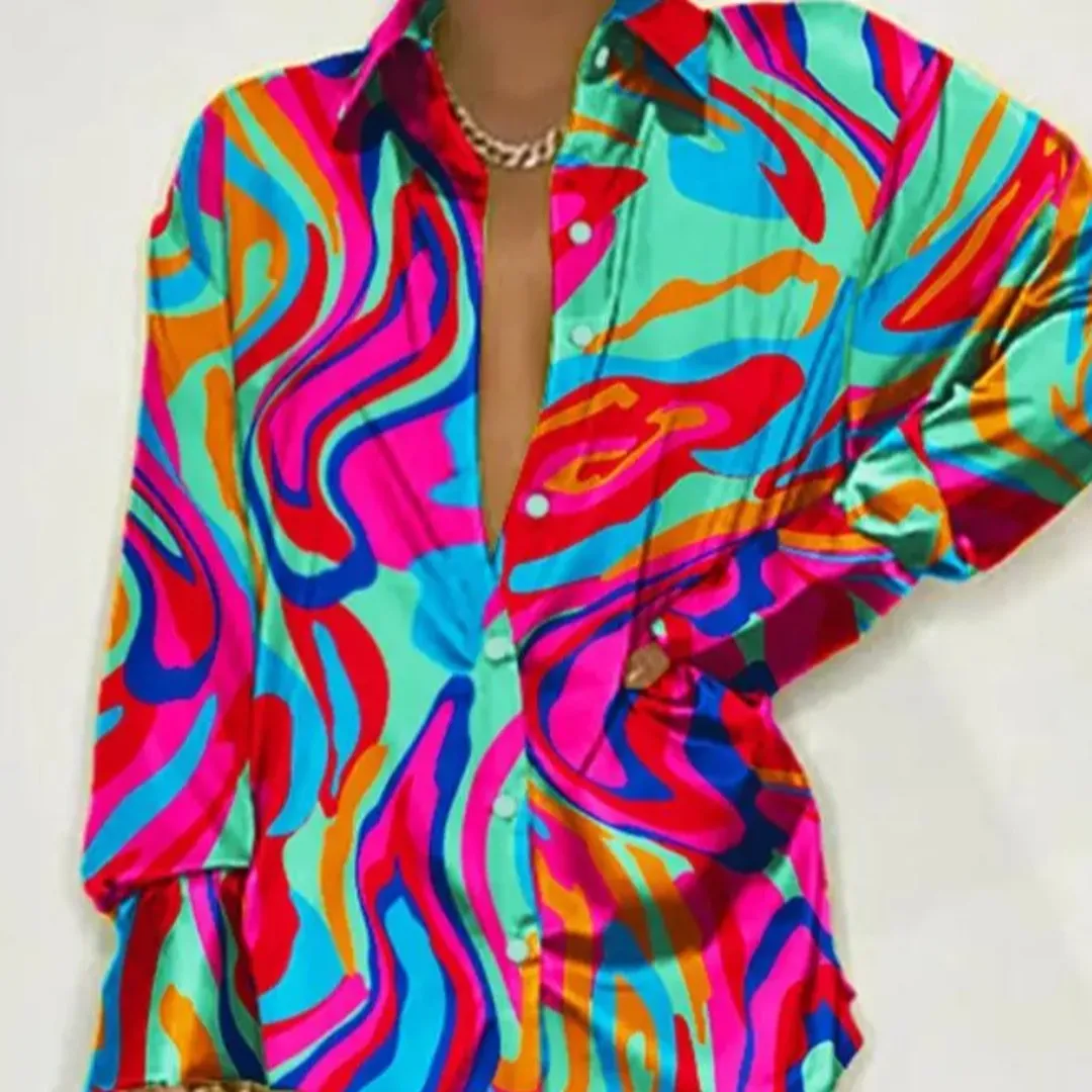 2 Piece Fashionable Printed Set