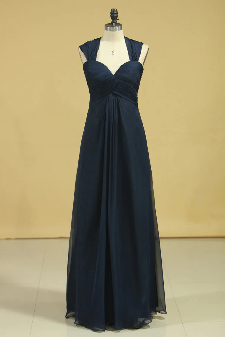 2024 Popular Prom Dresses A Line Floor Length Halter