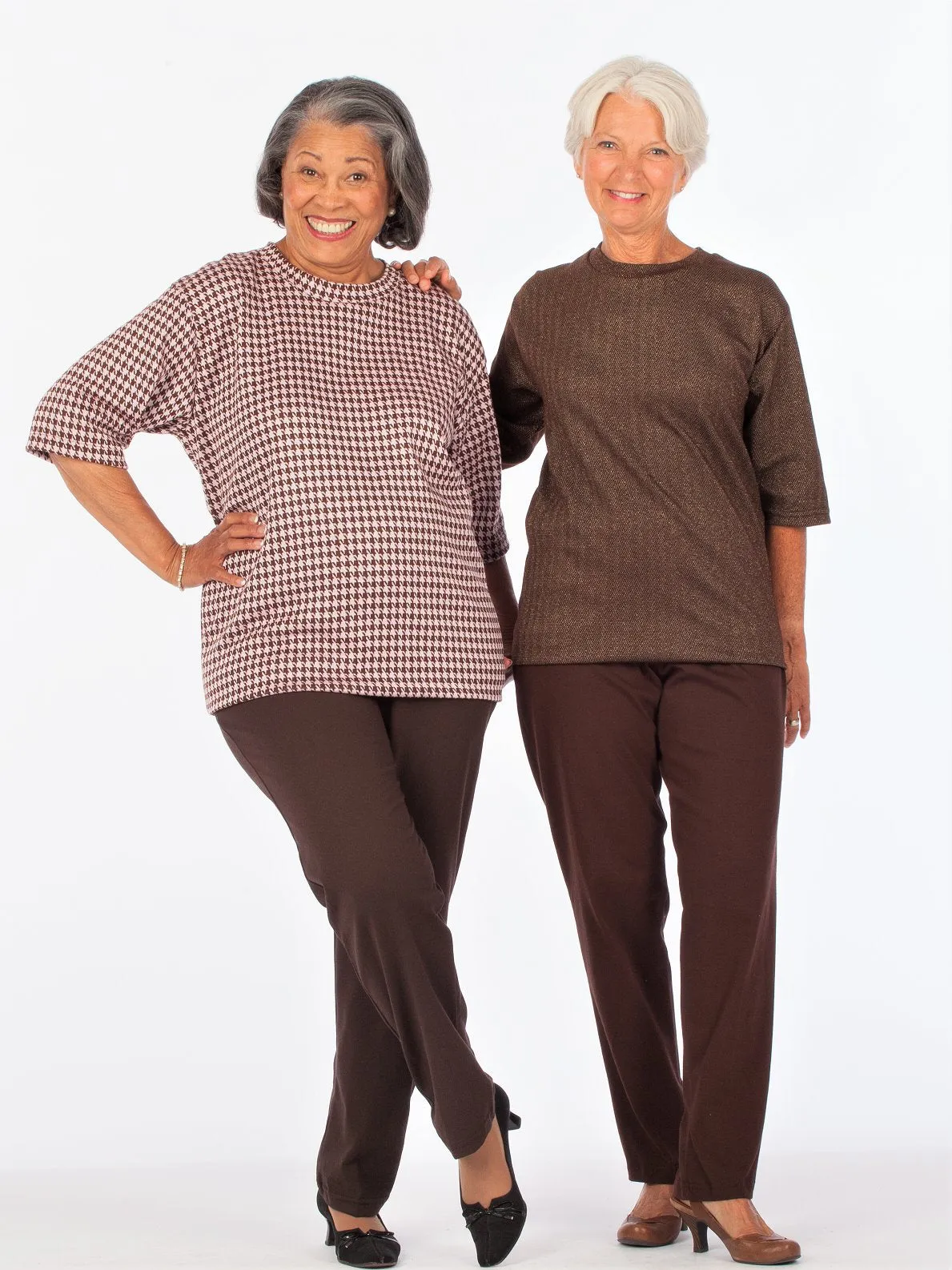 3/4 Sleeve Jacquard Set- Adaptive