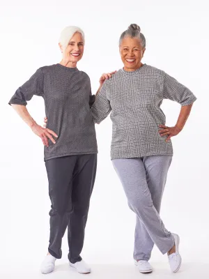 3/4 Sleeve Jacquard Set- Adaptive