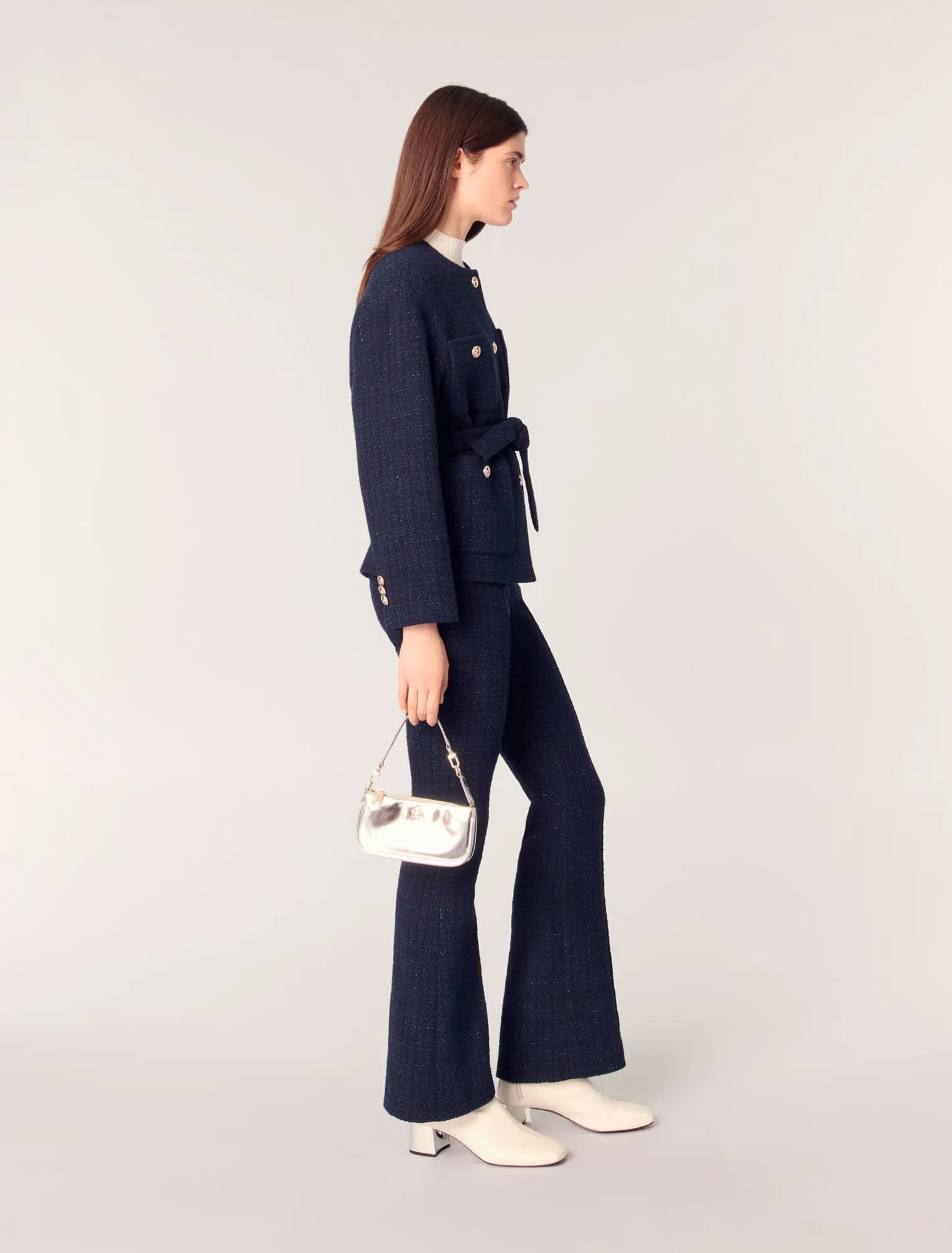 4-pocket tweed jacket