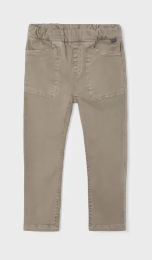 4517 Mayoral Mini Boys Jogger Top Casual Pants - Truffle Tan