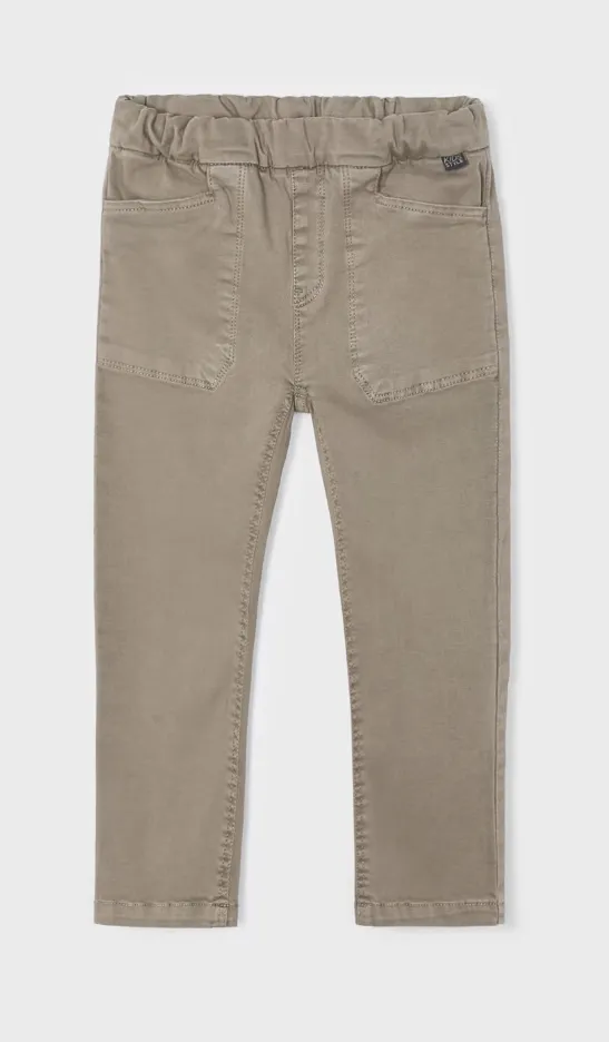 4517 Mayoral Mini Boys Jogger Top Casual Pants - Truffle Tan