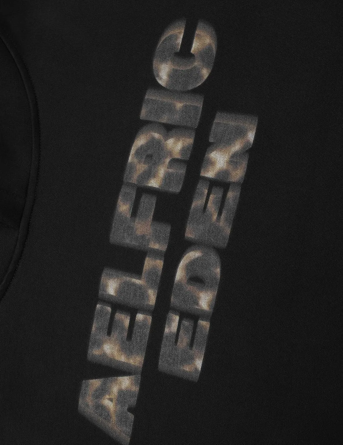 Aelfric Eden Oversized Hoodies Womens Leopard Letter Print Hoodie Fall Y2k Hooded Sweatshirts with Pocket