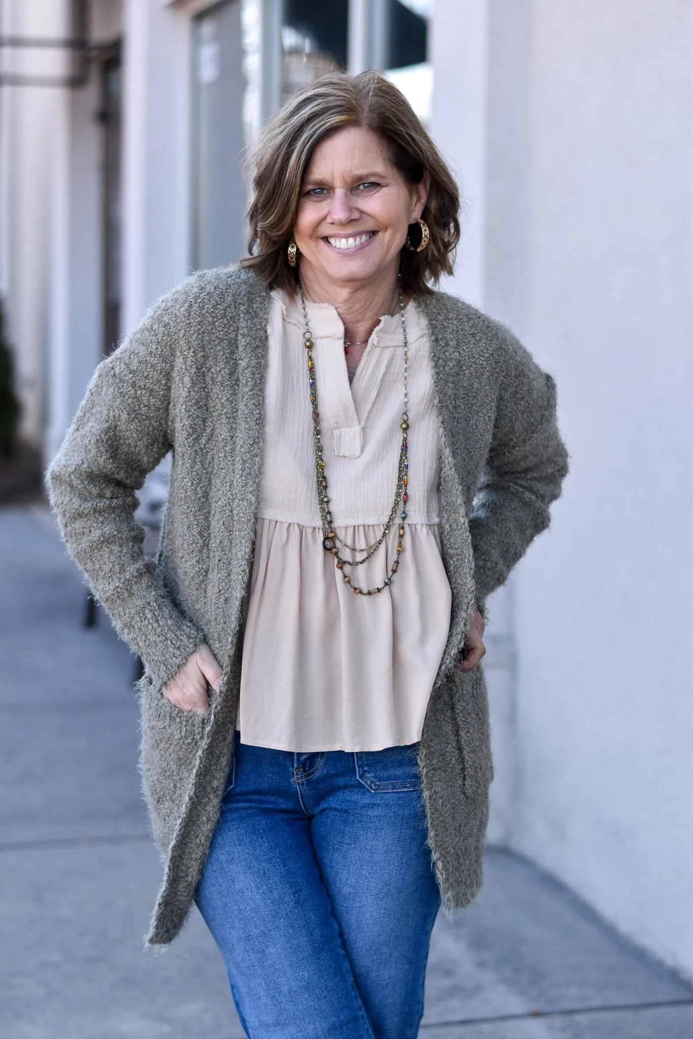 Alicia Cozy Cardigan Sweater