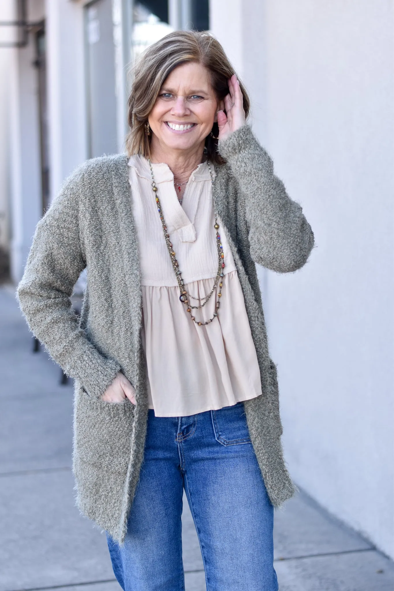 Alicia Cozy Cardigan Sweater