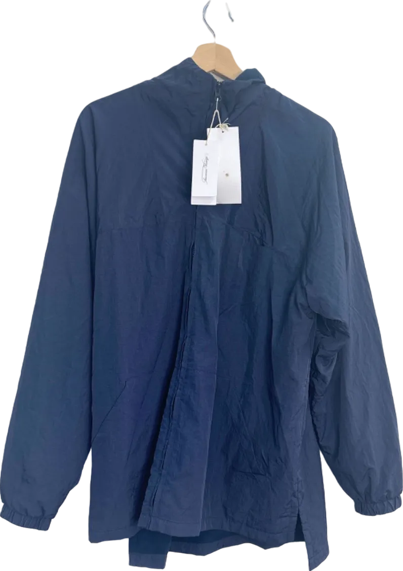 American Vintage Navy fleece lined parka jacket S/M