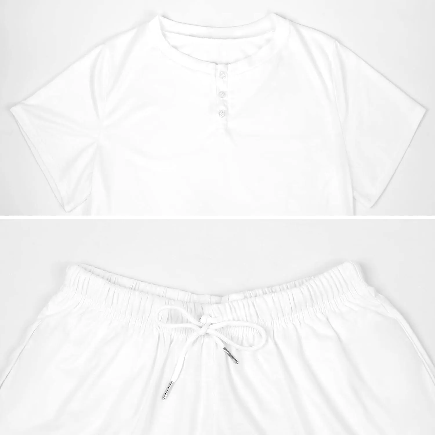 Angelic Cherub Charming Angels Women's Pajama Sets Short Sleeve Shirt And Shorts Cozy Sleepwear Loungewear Pjs