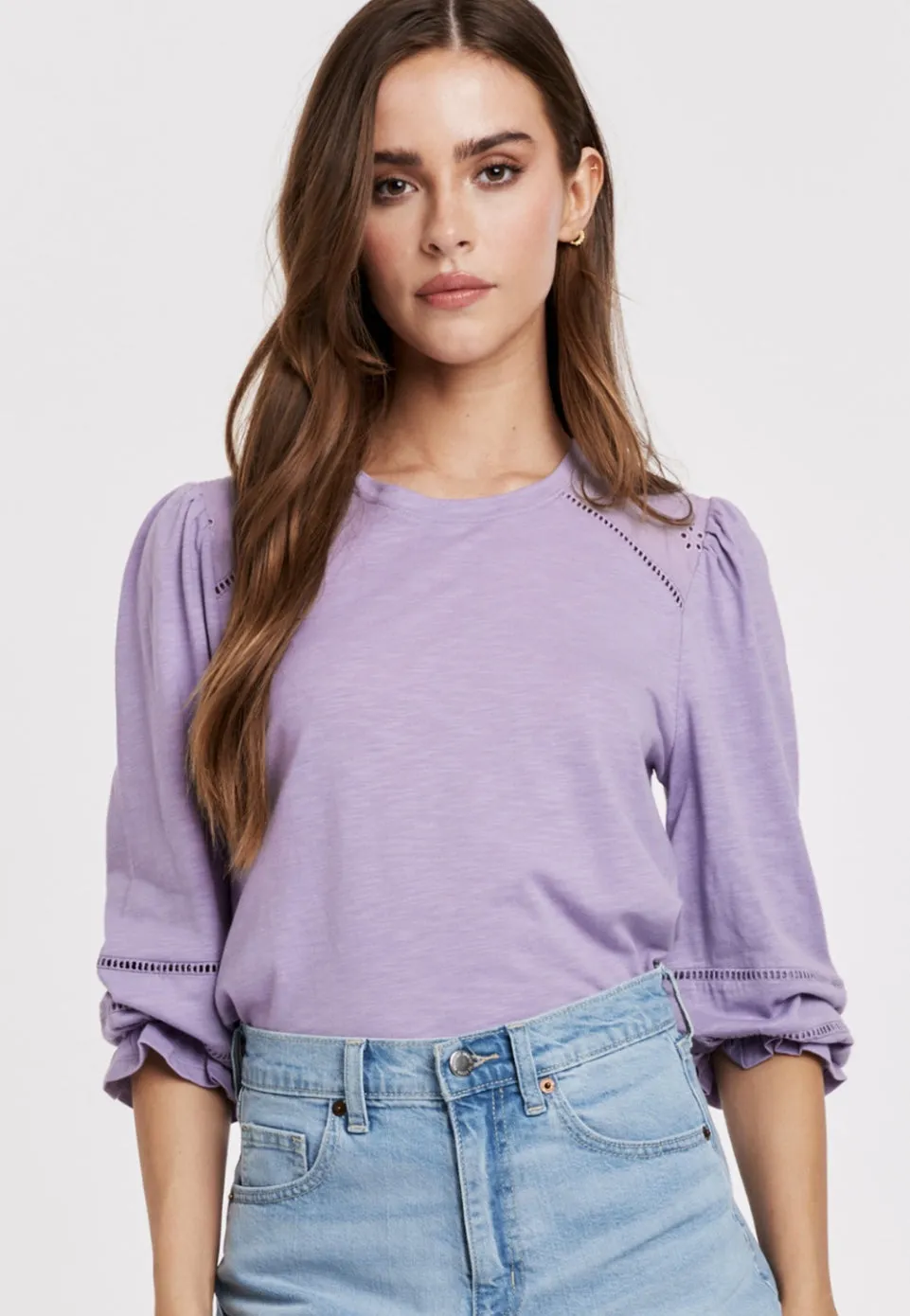 Another Love: Destiny Top in Dewy Iris