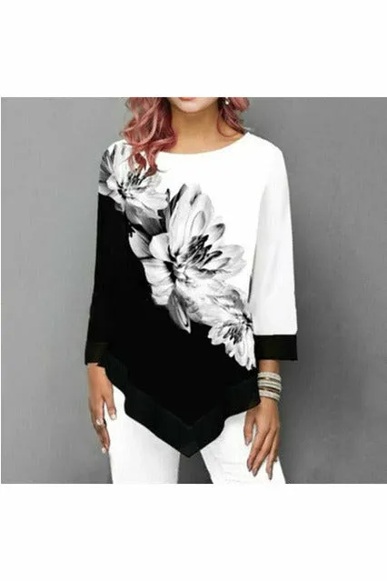 ArtnSoul - Loose Pullovers Tee Shirt