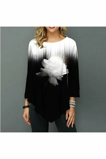 ArtnSoul - Loose Pullovers Tee Shirt