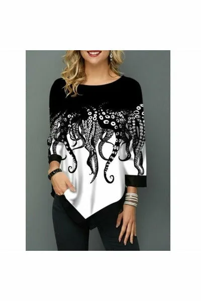 ArtnSoul - Loose Pullovers Tee Shirt
