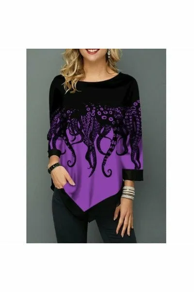 ArtnSoul - Loose Pullovers Tee Shirt