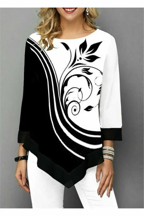 ArtnSoul - Loose Pullovers Tee Shirt