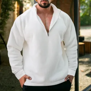 Aule Fleece Zip Up Sweatshirt