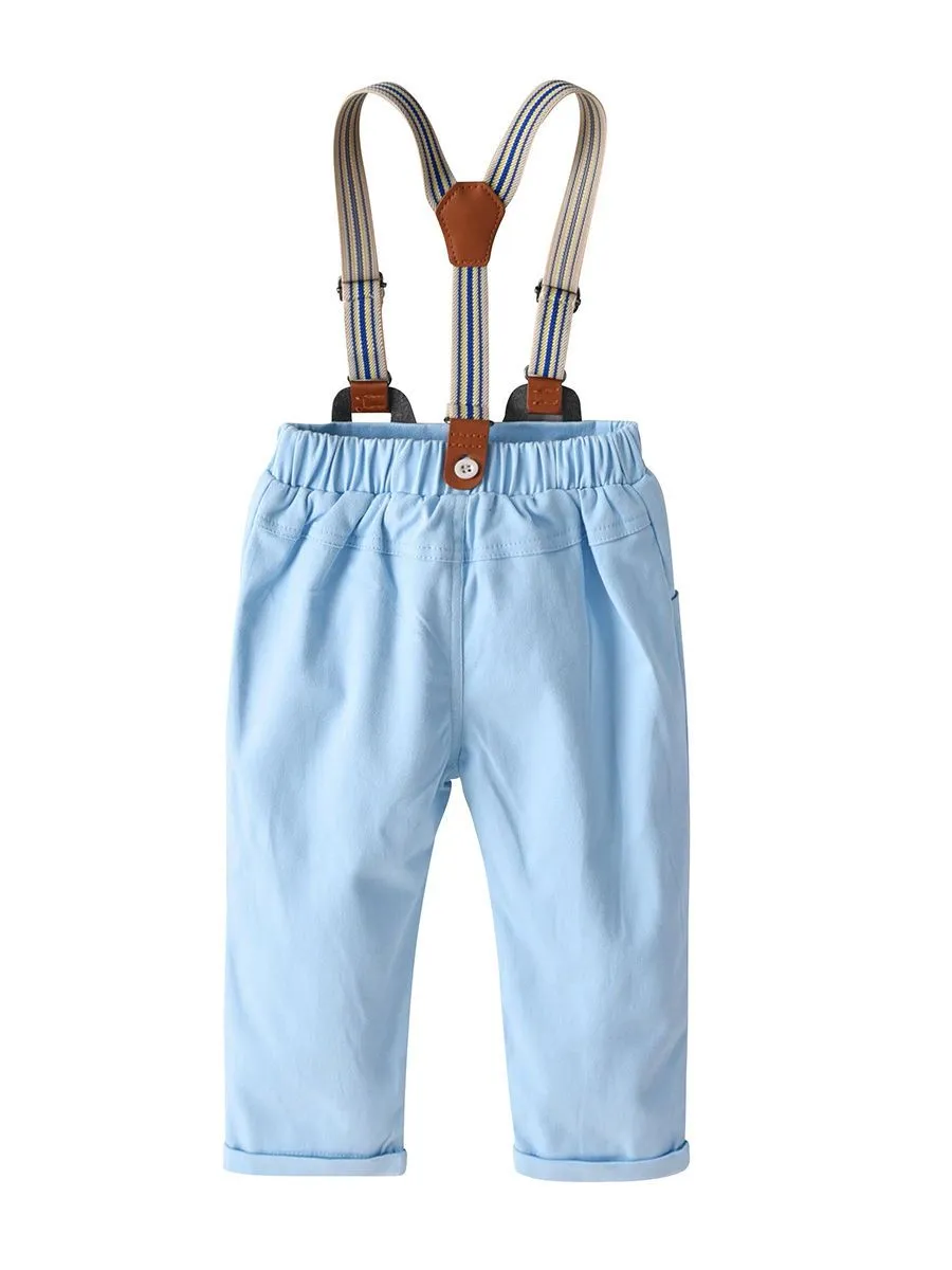 Autumn Fashionable 4-Piece Baby Boy Party Wear Set