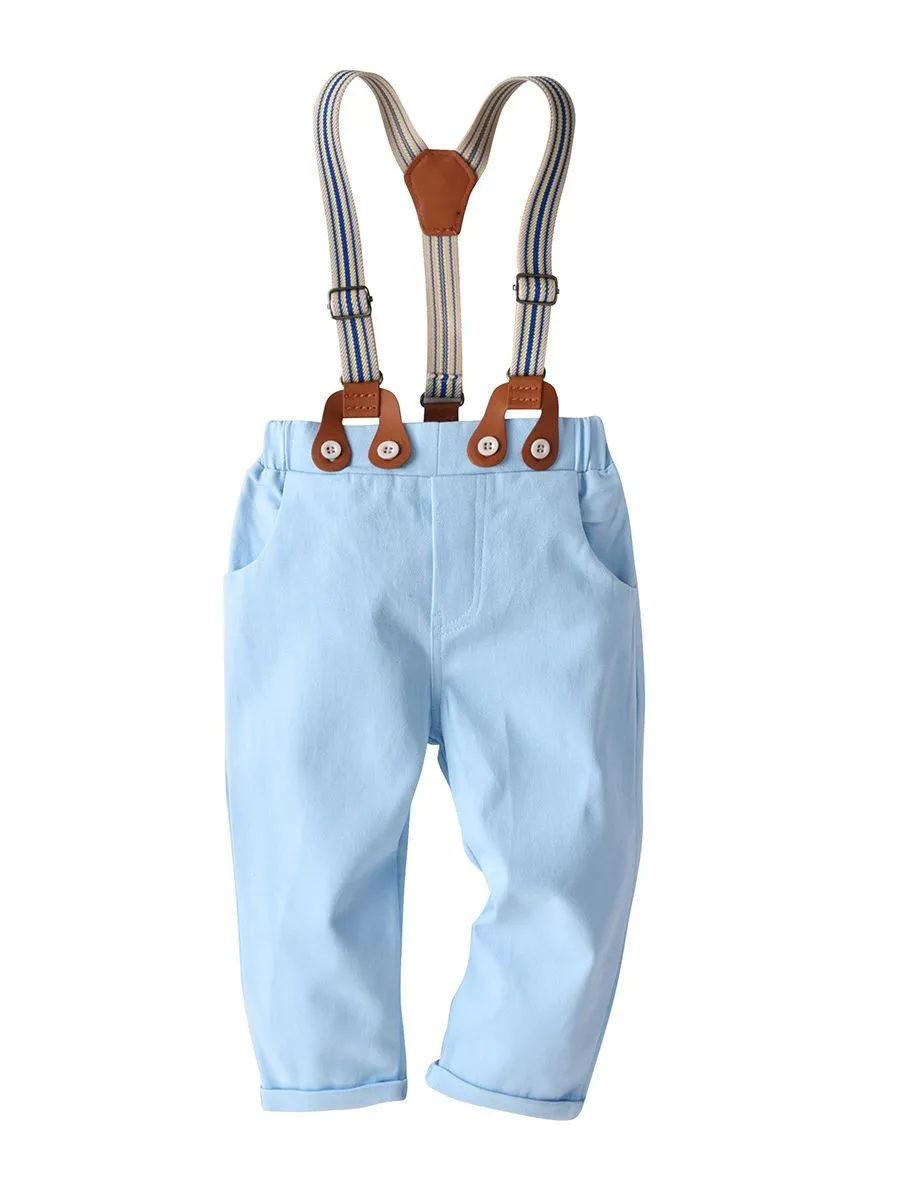 Autumn Fashionable 4-Piece Baby Boy Party Wear Set