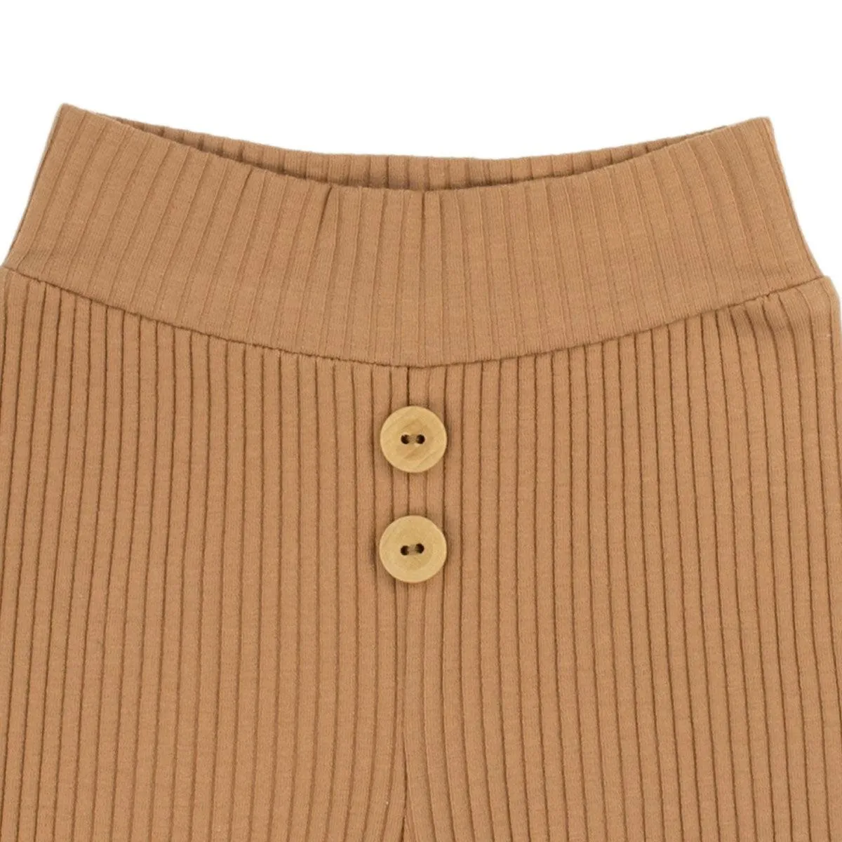 Bamar Nicol Ribbed pants boys caramel MIKI