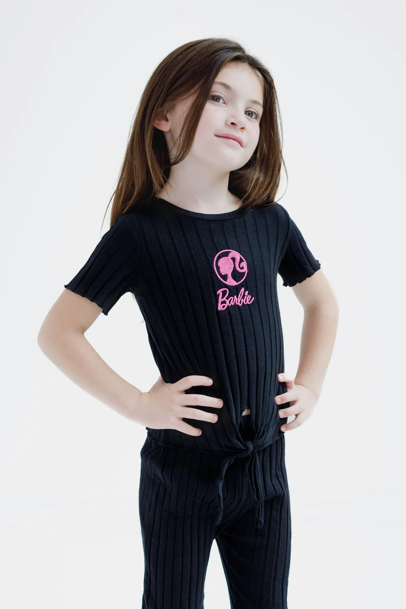 Barbie T-Shirt and Flare Pants Outfit Set