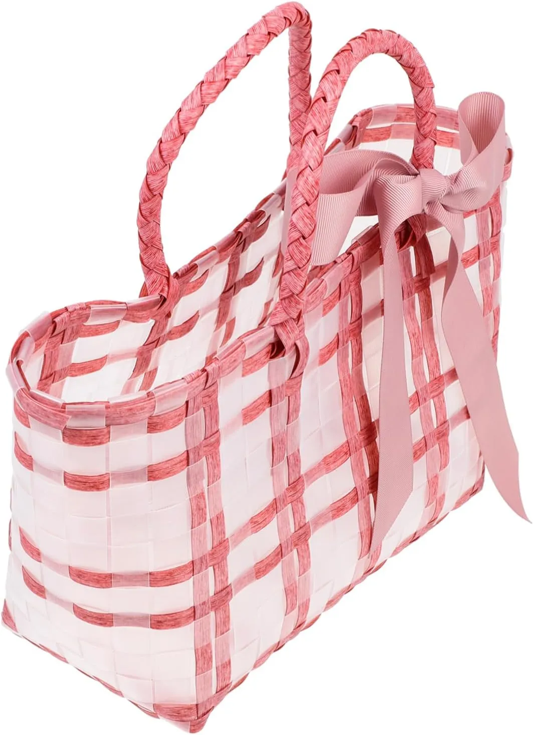 BESPORTBLE Woven Beach Bag for Women Capacity Summer Tote with Comfortable Handle Stylish Design for Holidays and Outdoor Storage