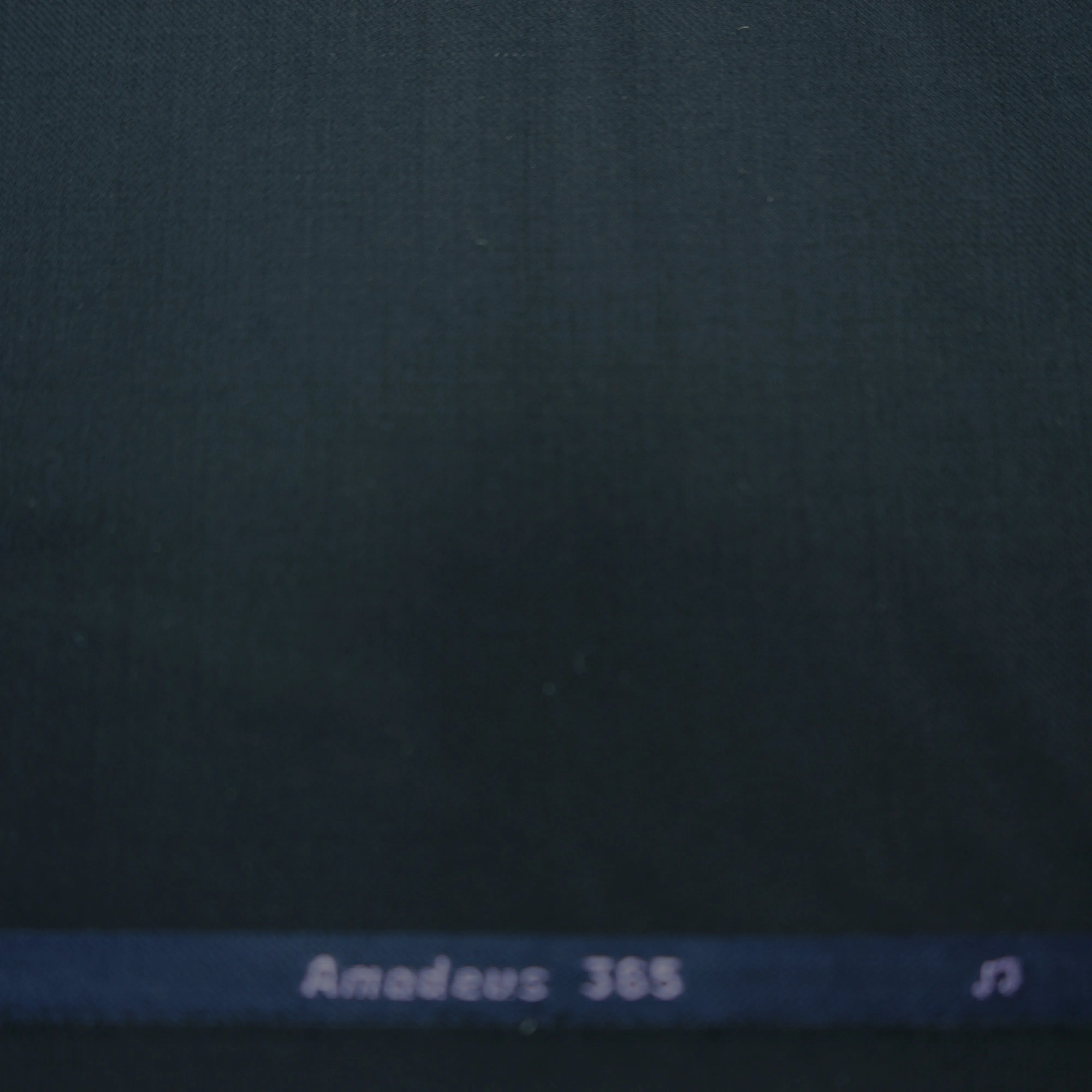 Black Solid Pattern Dormeuil Sustainable Wool Amadeus Fabric