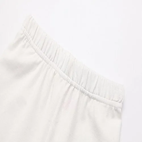 Bossail 3-12 Years Girls Solid Color Lace Trim Boyshort Underwear Safety Dress Panties Multipack (Style1, 3-4 Years)