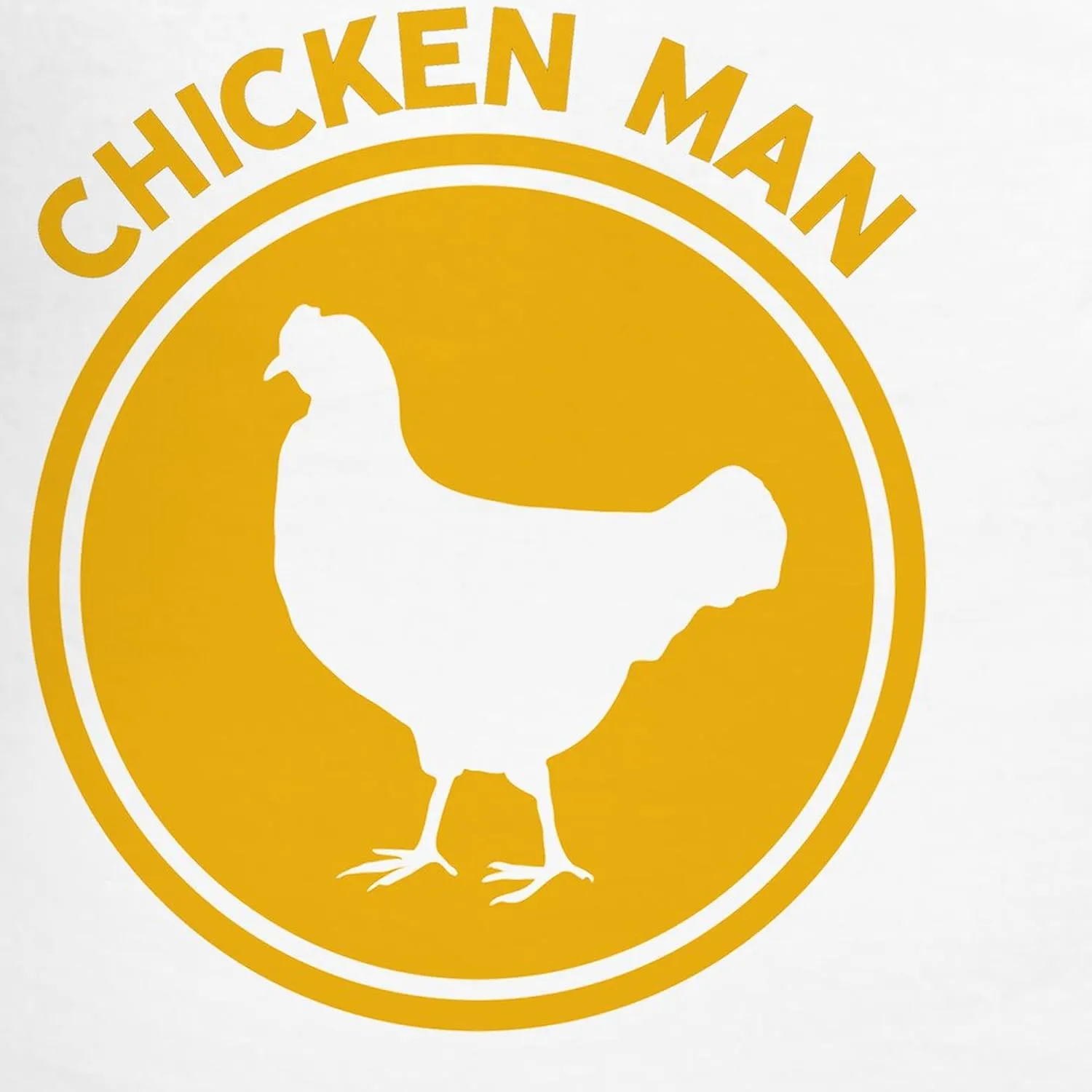CafePress Chicken Man Men's Light Pajamas Men's Novelty Light Pajama Set, Comfortable PJ Sleepwear