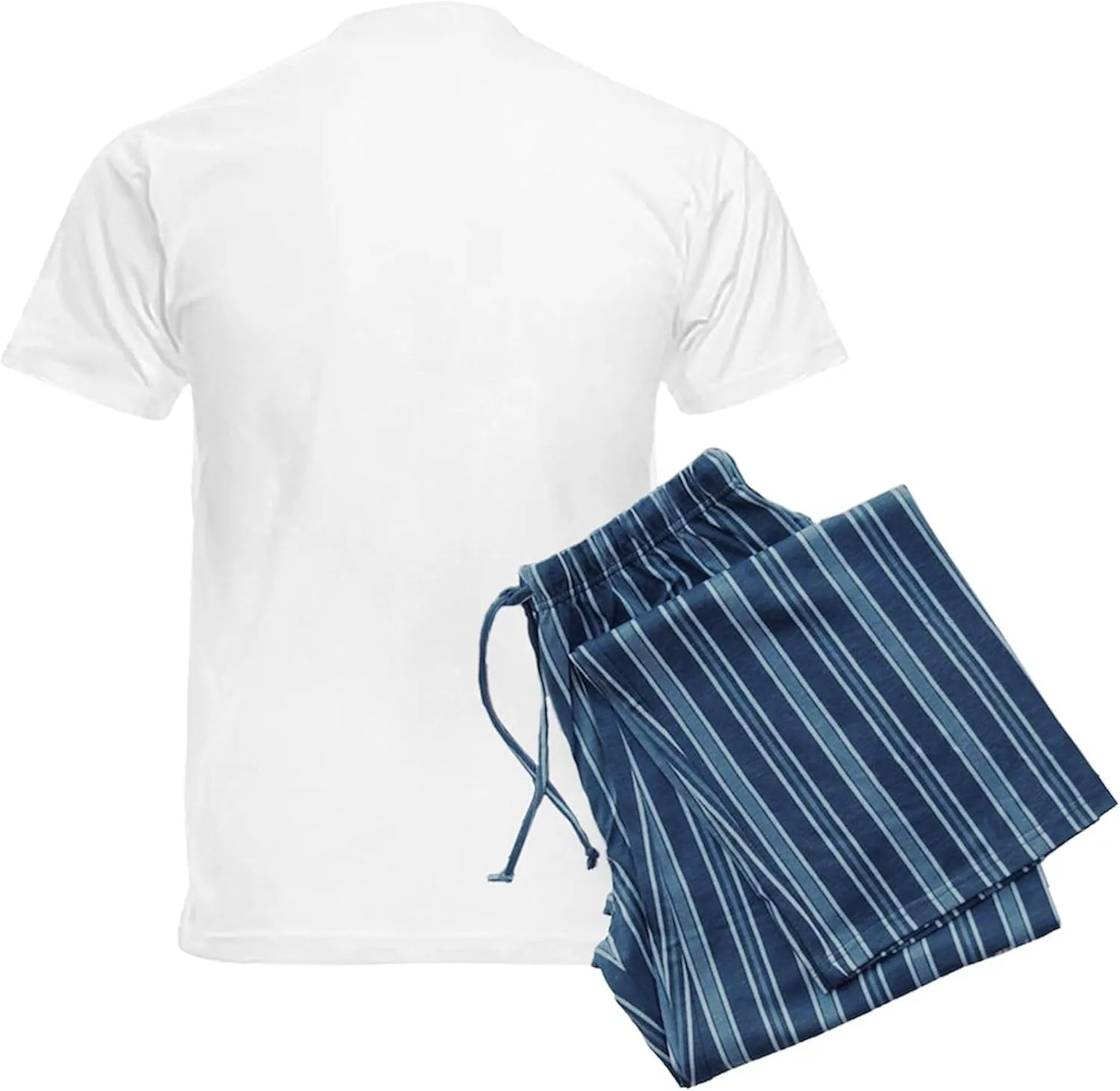 CafePress Someone Left Pawprints On My Men's Light Pajamas Men's Novelty Light Pajama Set, Comfortable PJ Sleepwear