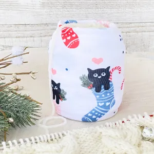 Christmas Cats in Stockings Skein Coat
