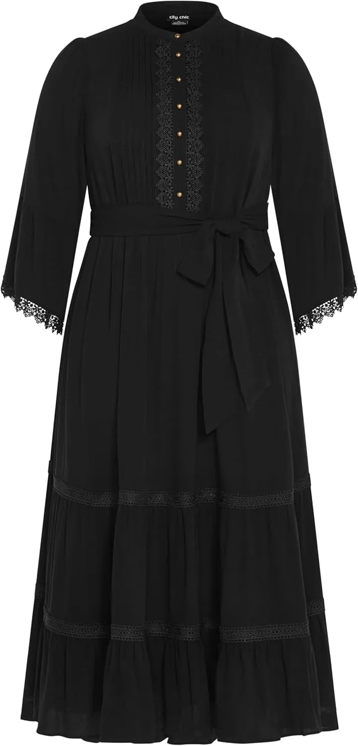 City Chic Plus Size Maxi Dress Dress Camille