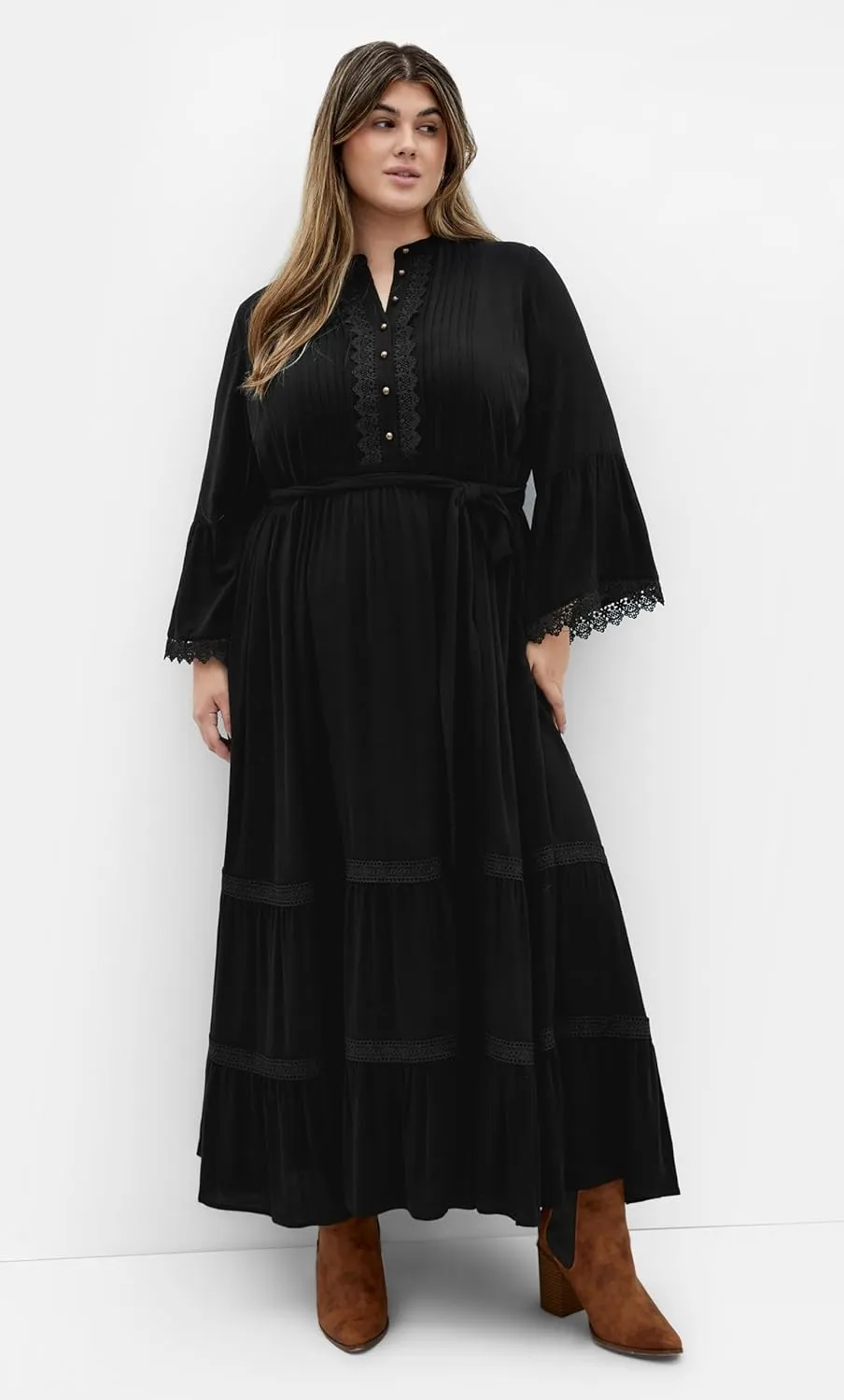 City Chic Plus Size Maxi Dress Dress Camille