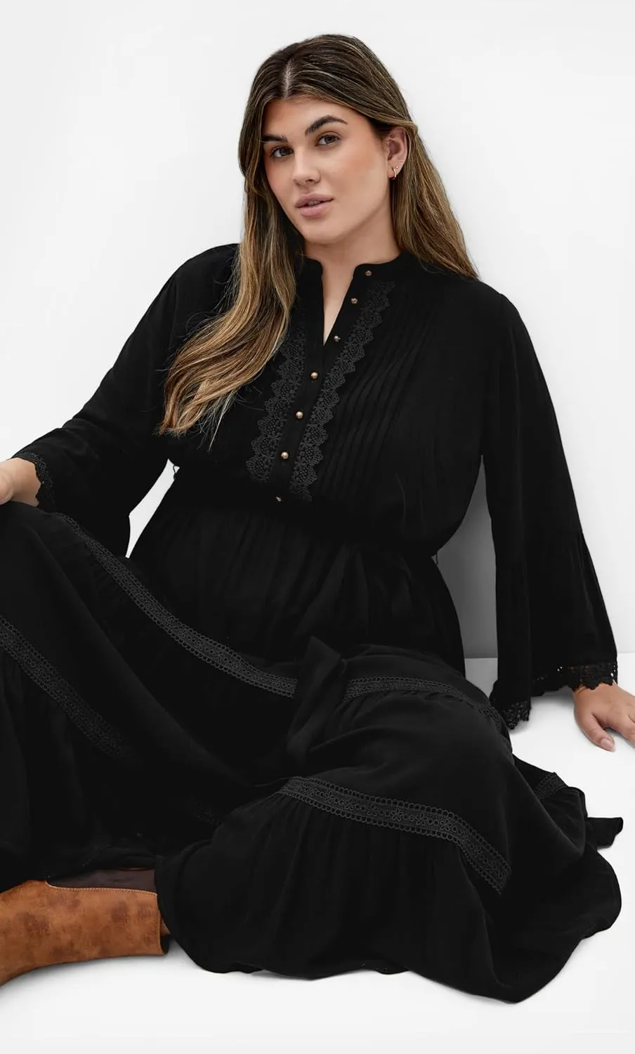 City Chic Plus Size Maxi Dress Dress Camille