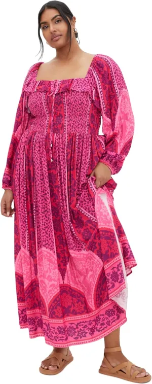 City Chic Women's Plus Size Dress-Estelle Maxi
