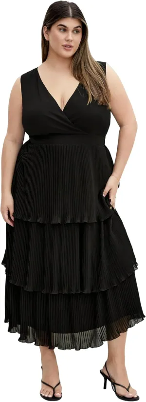 City Chic Women's Plus Size Dress-Marlowe Maxi