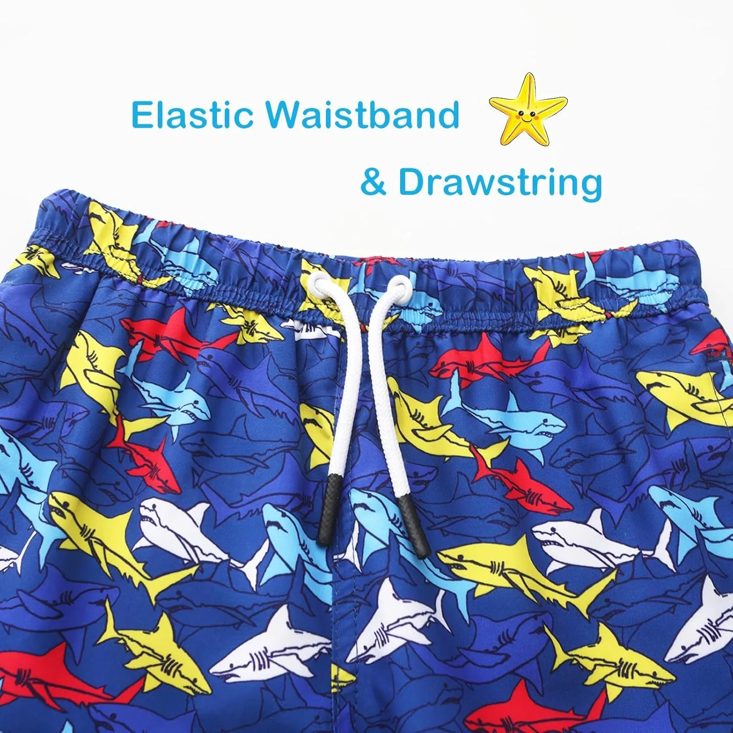 CJMJXPH Boys Swim Trunks Toddler Swim Shorts Little Boys Bathing Suit Swimsuit Swimwear