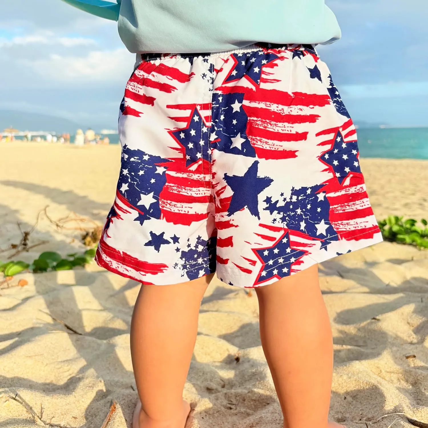 CJMJXPH Boys Swim Trunks Toddler Swim Shorts Little Boys Bathing Suit Swimsuit Swimwear