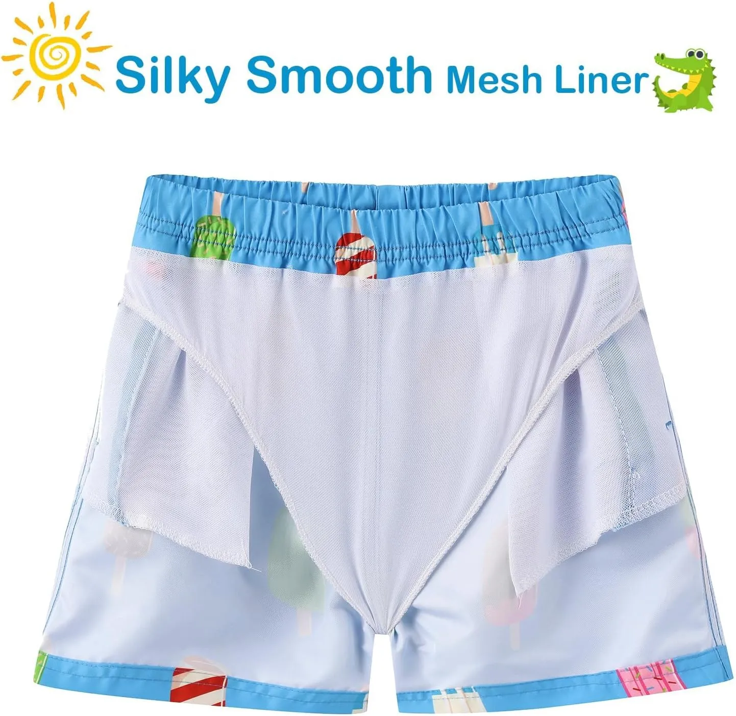 CJMJXPH Boys Swim Trunks Toddler Swim Shorts Little Boys Bathing Suit Swimsuit Swimwear