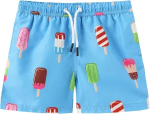 CJMJXPH Boys Swim Trunks Toddler Swim Shorts Little Boys Bathing Suit Swimsuit Swimwear