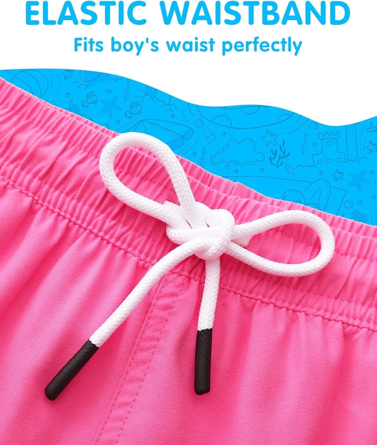 CJMJXPH Boys Swim Trunks Toddler Swim Shorts Little Boys Bathing Suit Swimsuit Swimwear