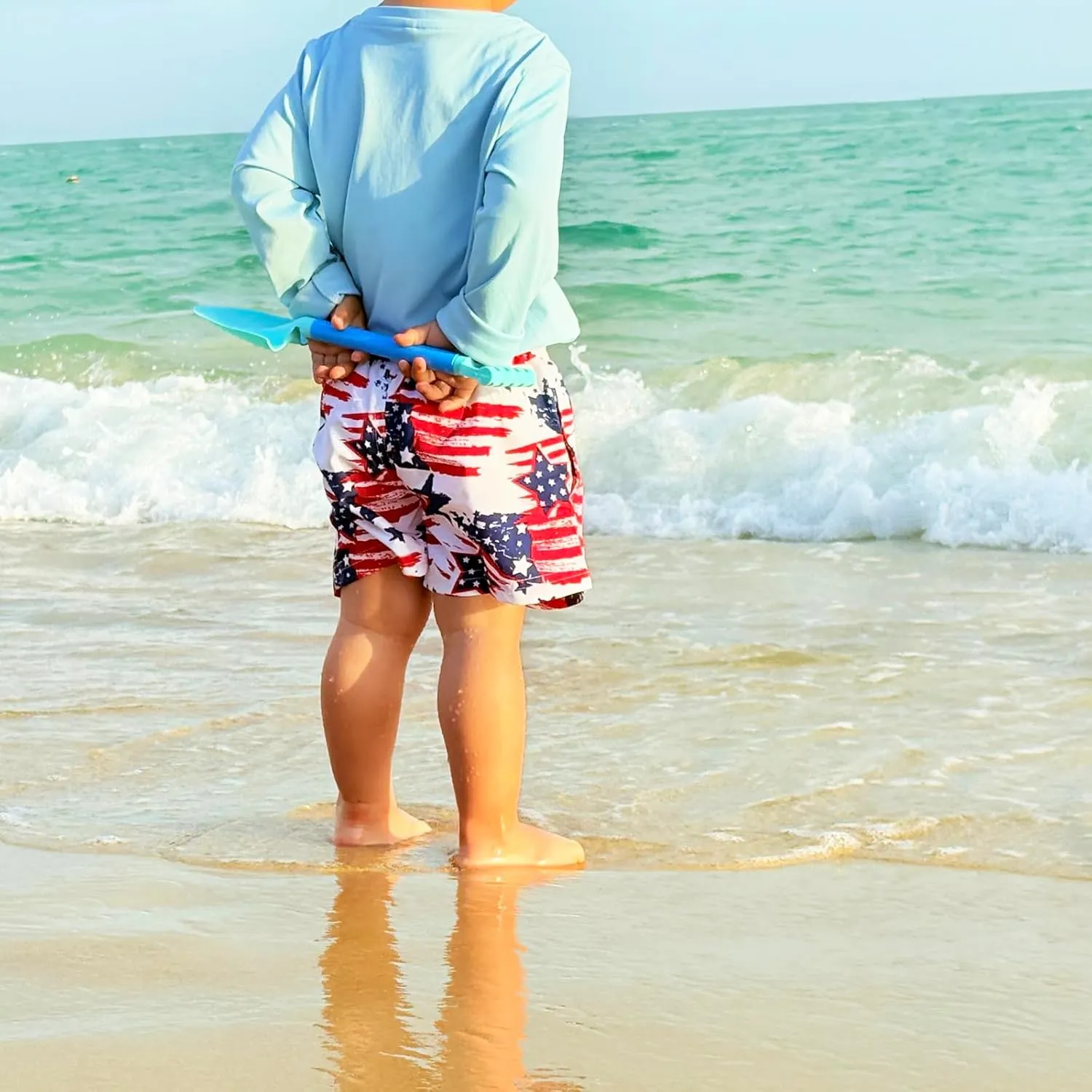 CJMJXPH Boys Swim Trunks Toddler Swim Shorts Little Boys Bathing Suit Swimsuit Swimwear