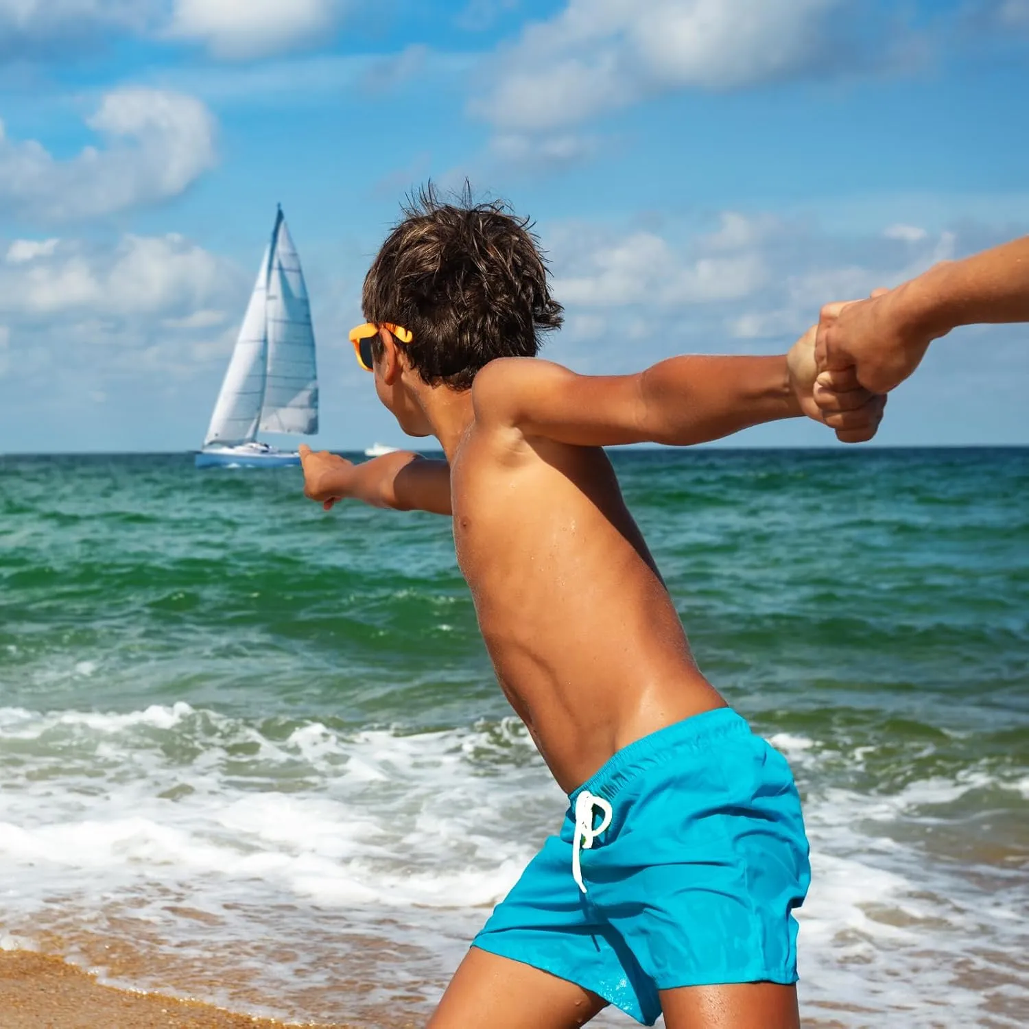 CJMJXPH Boys Swim Trunks Toddler Swim Shorts Little Boys Bathing Suit Swimsuit Swimwear