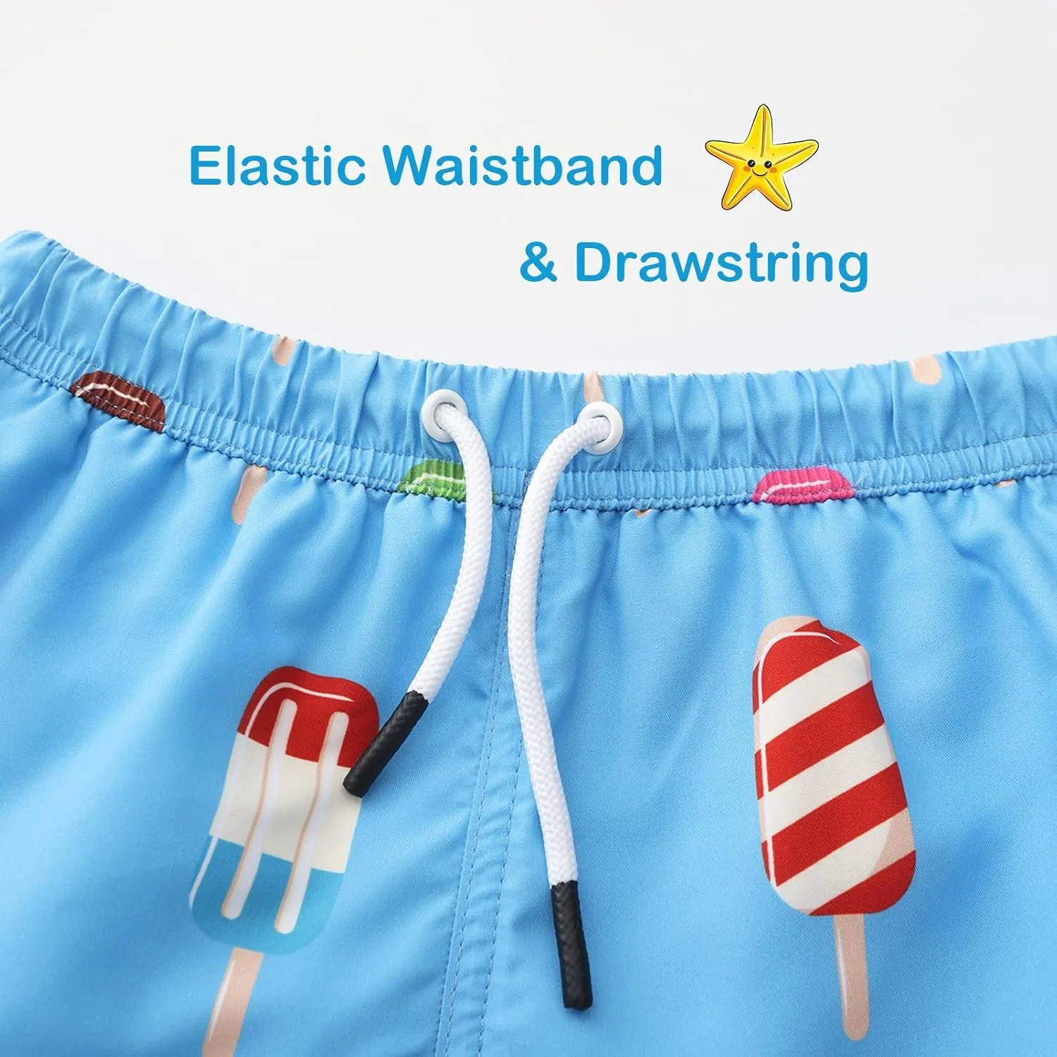 CJMJXPH Boys Swim Trunks Toddler Swim Shorts Little Boys Bathing Suit Swimsuit Swimwear