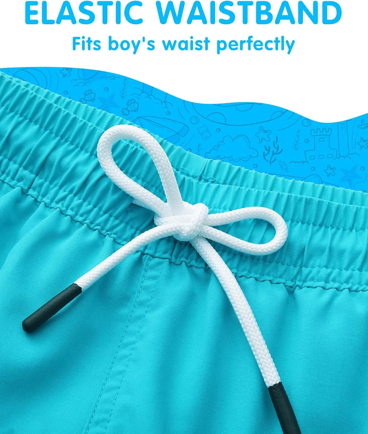 CJMJXPH Boys Swim Trunks Toddler Swim Shorts Little Boys Bathing Suit Swimsuit Swimwear