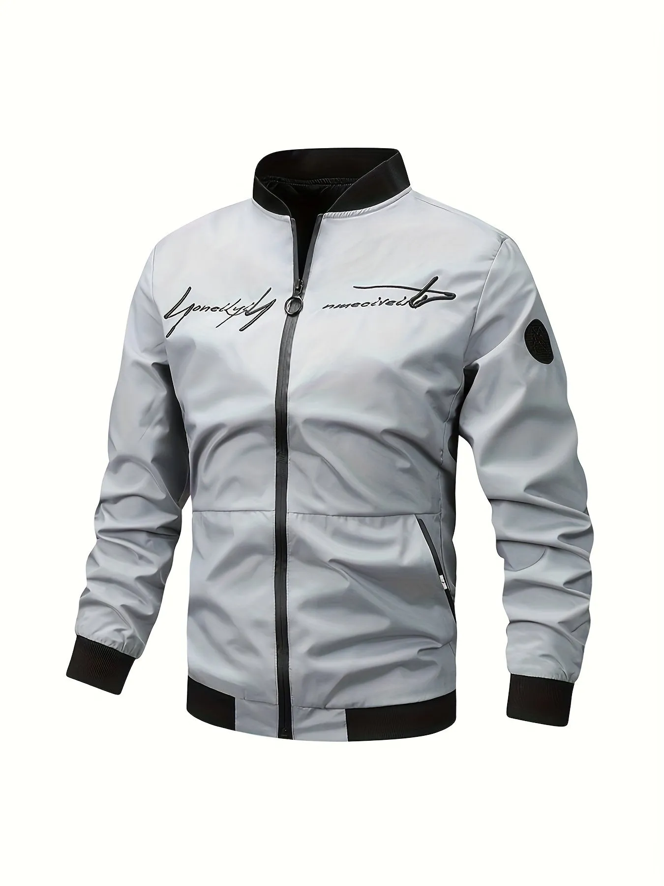 Classic Bomber Jacket For Men | Baseball Coat