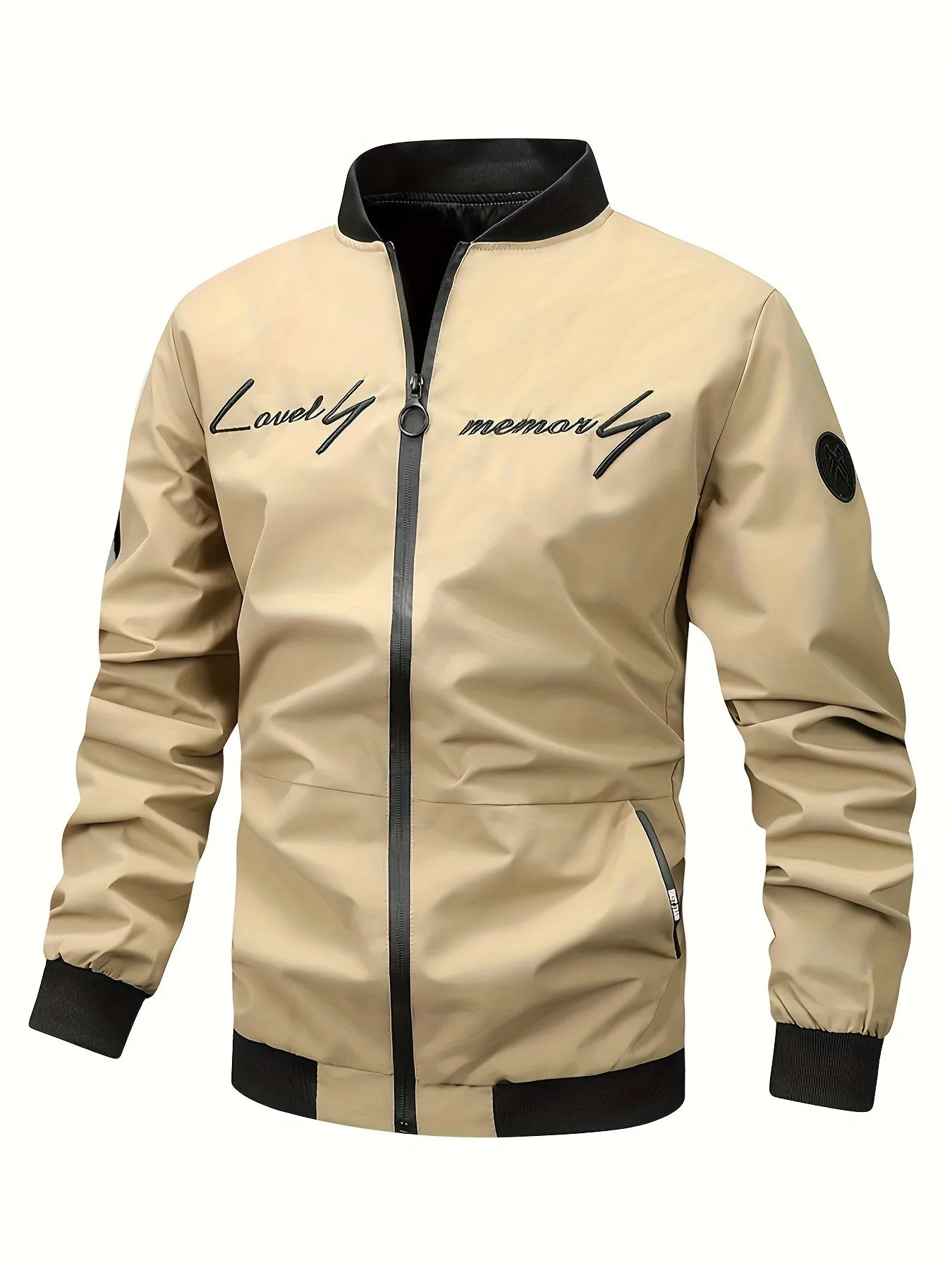 Classic Bomber Jacket For Men | Baseball Coat