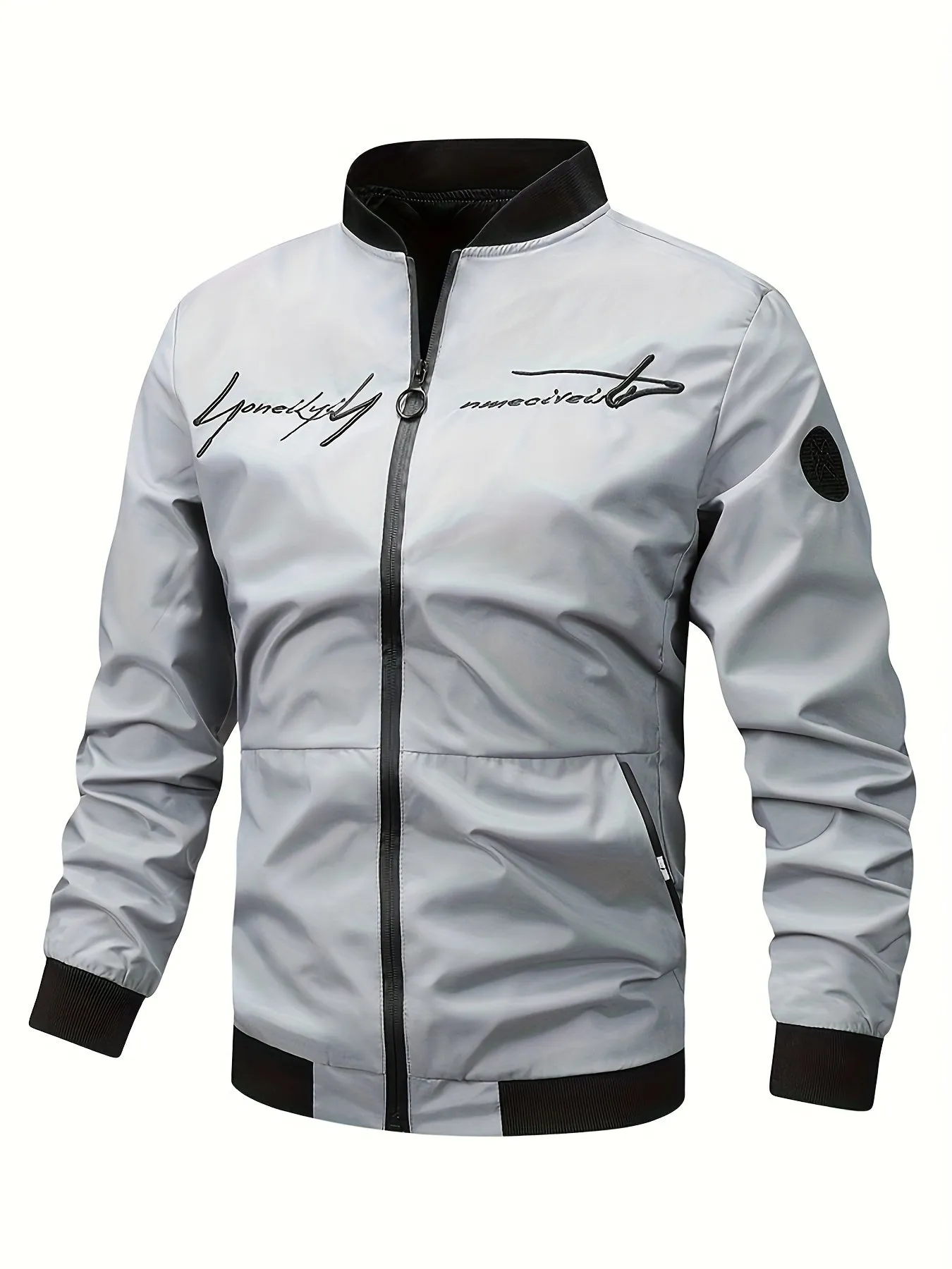 Classic Bomber Jacket For Men | Baseball Coat