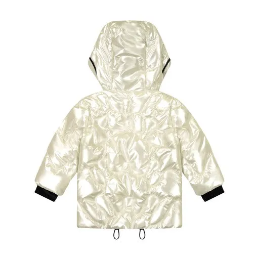 Cozy Coop Squiggle Quilt White Coat