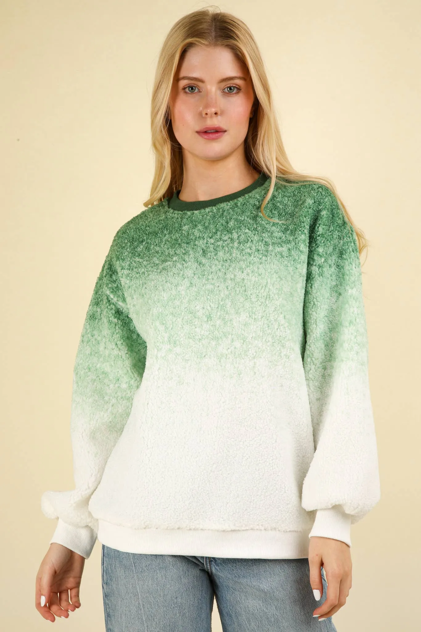 Cozy Ombre’ Sweatshirt - Very J
