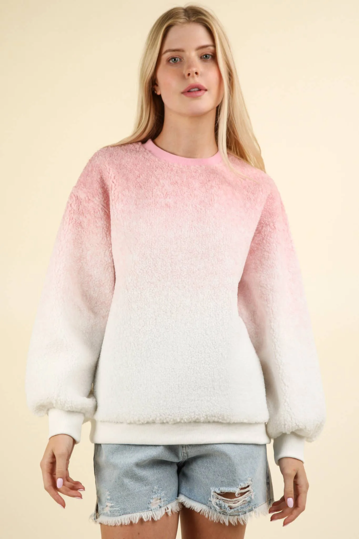 Cozy Ombre’ Sweatshirt - Very J